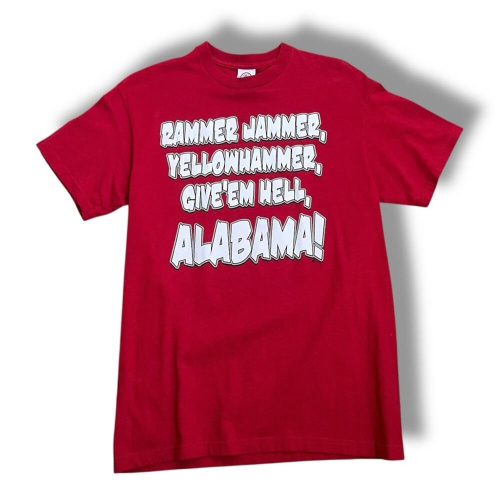Delta Pro Weight Alabama Crimson Tide Rammer Jammer t-shirt medium - Picture 4 of 6